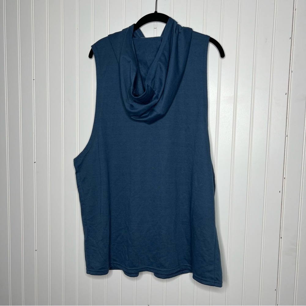 NWT Coofandy Workout Bodybuilding Muscle Sleeveless Hooded Tank Top Size XXL - Picture 3 of 10